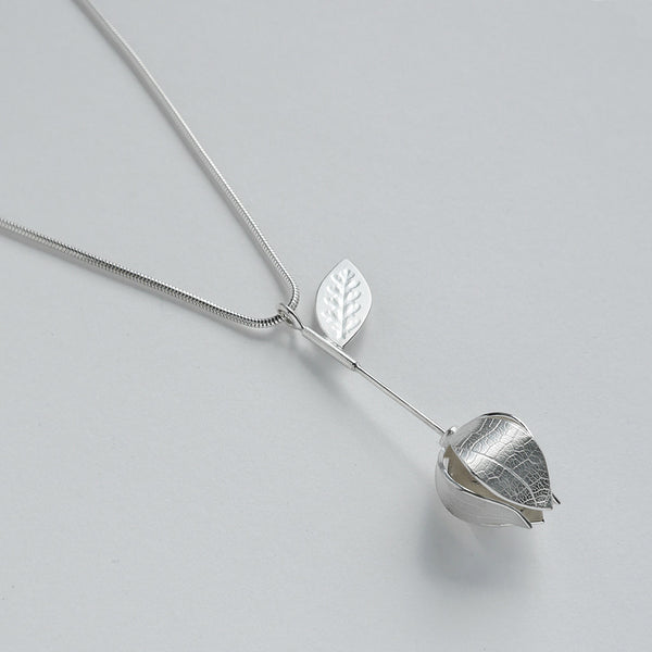 Beech leaf pendant