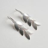 3 petal drop earring