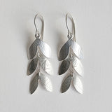3 petal drop earring
