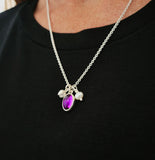 Amethyst Cluster pendant