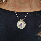 Flower pendant