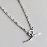Antique mother of pearl arch pendant