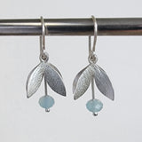 Aquamarine double petal drop
