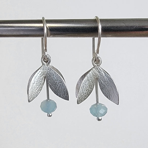Aquamarine double petal drop
