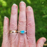 Bright opal ring