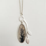 Dendritic quartz Branch Pendant