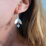 Aquamarine double petal drop