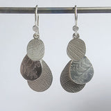 Falling leaf earrings
