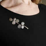 Mimosa brooch