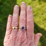 Oval cup ring