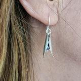 Peapod pearl earrings