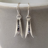 Peapod pearl earrings