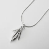 Double seed pod pendant