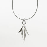 Double seed pod pendant