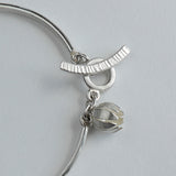Lily charm bracelet