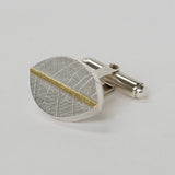 Leaf cufflinks