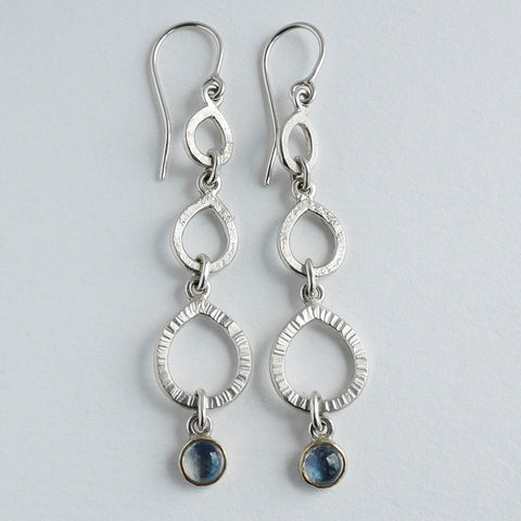 Moonstone chandelier earring