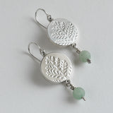 Coin drop earring