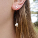 Bud drop earring