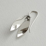 Snowdrop petal earrings