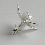 Lily flower earrings