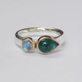 Two stone rings