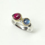 Two stone rings