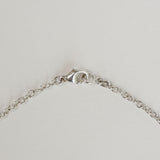Labradorite coin bead necklace