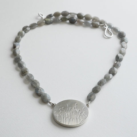 Labradorite meadow necklace