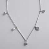 Lily charms necklace