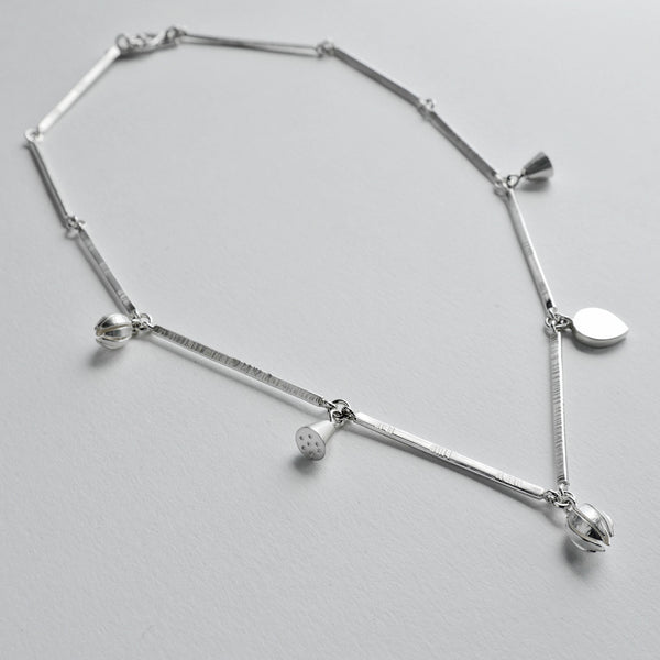 Lily charms necklace
