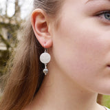 Coin drop earring